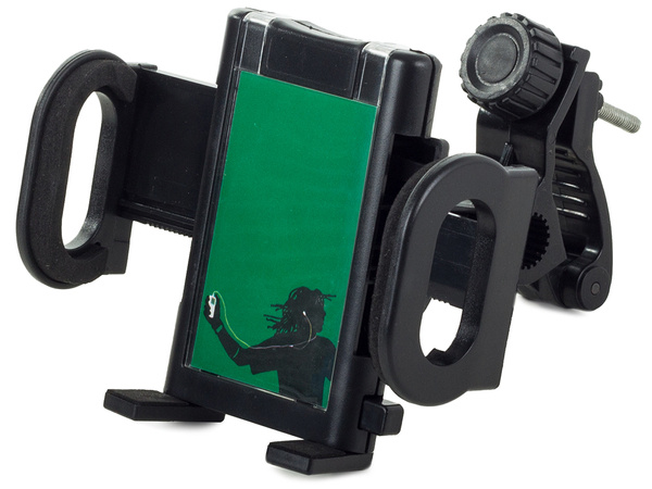 Universal bicycle phone holder