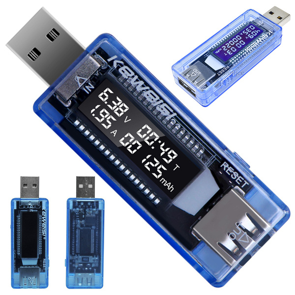 Voltmeter usb ammeter voltage tester