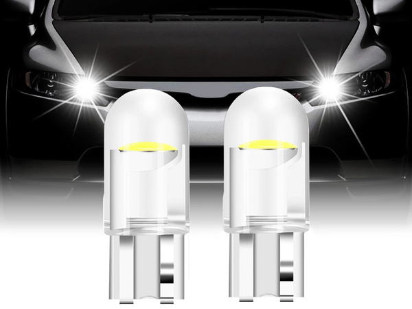 W5w t10 white cristalic led car light 2 pcs component