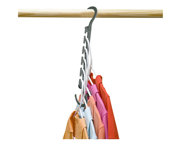 Wardrobe organiser for clothes hangers 8 pcs max CATEGORIES Wardrobe accessories Hangers verk.store