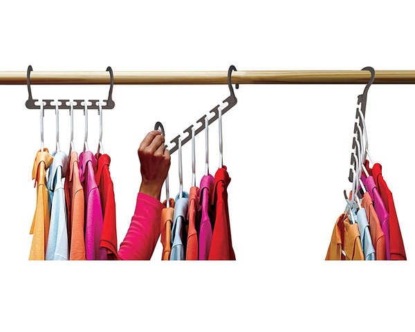 Wardrobe organiser for clothes hangers 8 pcs max