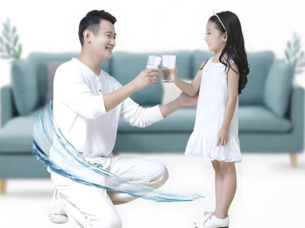 Water heater ionising filter cartridge for pure water