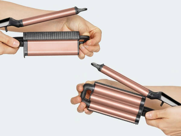 Waving machine hair curler curling iron waves curls