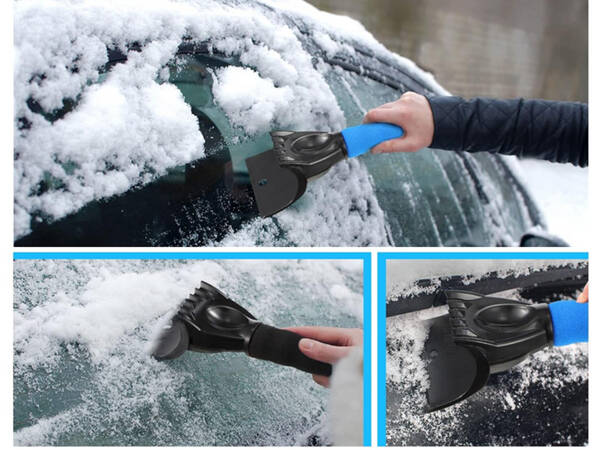 Windscreen scraper ice scraper plastic for frost snow