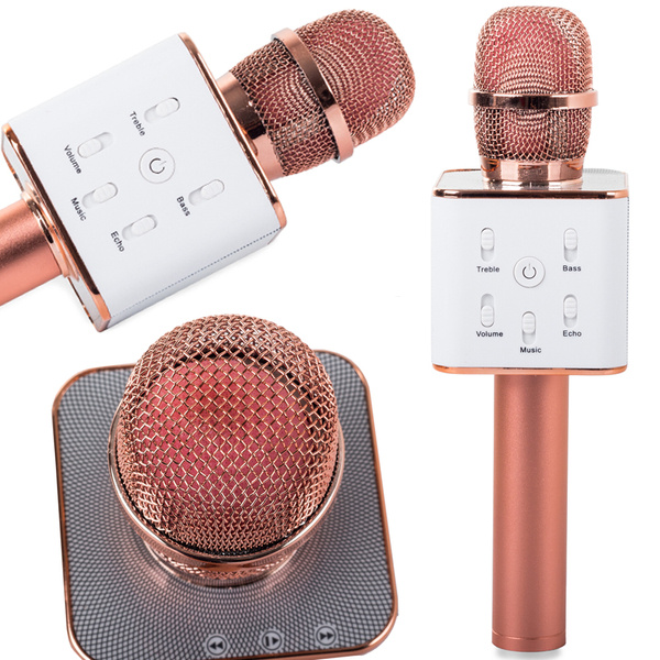 Wireless bluetooth microphone karaoke speaker