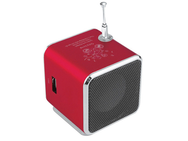 Wireless speaker portable mini radio fm led bluetooth mobile microsd