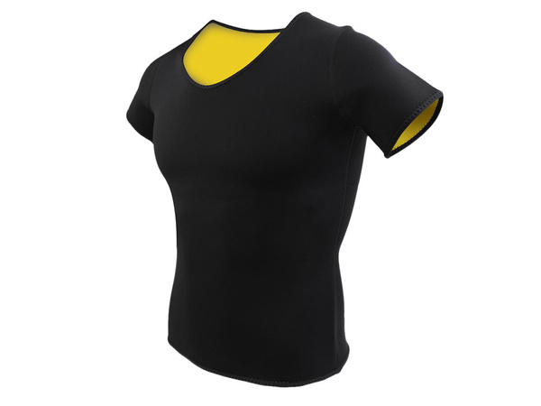 Women's neoprene fitness t-shirt short sleeve