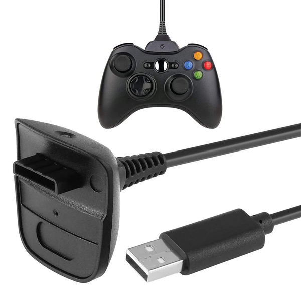 Xbox 360 usb play charge cable for pad