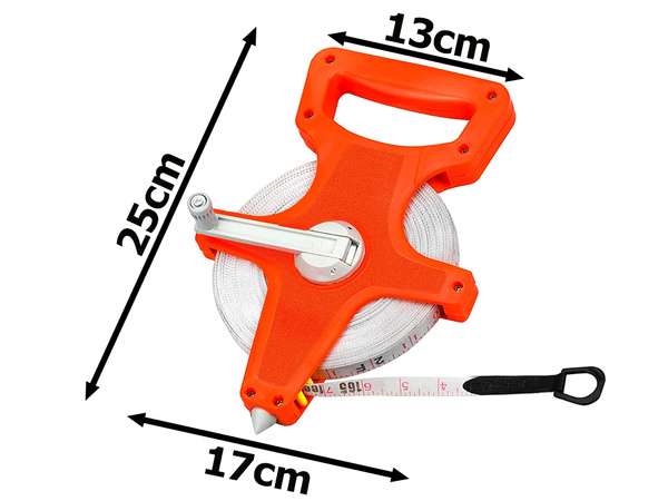 Xxl metrix metrix metrix tape 50m measuring bracket