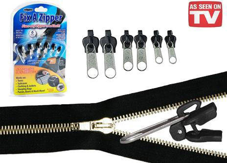 Zipper repair kit zipper lock