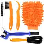 7-in-1 bike cleaning and maintenance kit tire chain brush