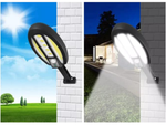 95 led solar lamp with dusk-to-dawn sensor