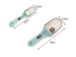 Adjustable kitchen measuring spoon 2 pcs