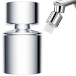 Aerator faucet extension movable 360 variable spray