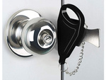 Anti-theft travel door lock for hotel room