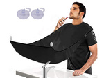 Apron for shaving beards and moustaches