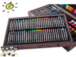 Art set for painting case wood 143