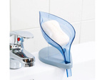 Bath soap leaf soap dish with drain