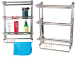 Bathroom shelf hanging organiser for shower 3