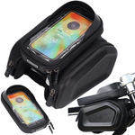 Bicycle frame pannier phone case bicycle waterproof