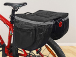 Bicycle pannier carrier large trunk