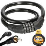 Bicycle safety lock lock cable code four-digit cipher