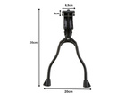 Bicycle stand bicycle foot double