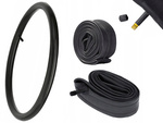 Bike rubber 24 inch 24 x 1.75/2.125 with car vent for av bicycle