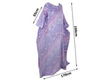 Blanket with sleeves fleece warm sweatshirt dressing gown neon