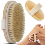 Body massage brush dry wet natural