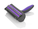 Brush roller for cleaning dog hair led