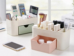 Casket cosmetics organiser jewellery drawer brush holder