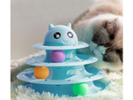 Cat toy interactive tower 3 balls