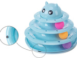 Cat toy interactive tower 3 balls