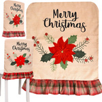 Chair back cover christmas decoration christmas decoration decoration