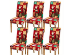 Christmas chair cover decorative universal rubber band michael