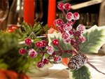 Christmas decorations rowan table decoration christmas table