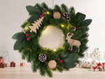 Christmas decorative garland led door decoration christmas decorations