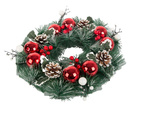 Christmas decorative garland red and white christmas decorative garland