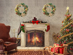 Christmas decorative garland wall decoration door decoration christmas decorations