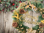 Christmas decorative garland wall decoration door decoration christmas decorations