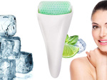 Cooling roller massager face neck body ice