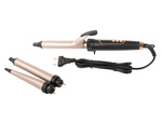 Curling iron for curly hair styling 3 interchangeable tips