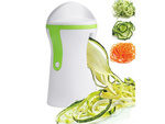 Decorative julienne spiral vegetable sharpener