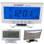 Desk clock alarm clock lcd thermometer date alarm