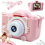 Digital camera for children with games camera games kitty