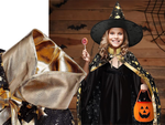 Disguise wizard costume halloween cape hat