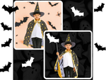 Disguise wizard costume halloween cape hat