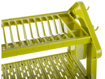 Dish drying rack drainer 3 tiers large