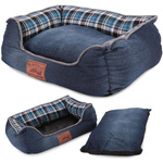 Dog bed cat bed with cushion cot m